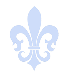 Fleur-de-lis Cast Paper Heraldry Flower of the Lily French Scottish Welsh  England -  Canada